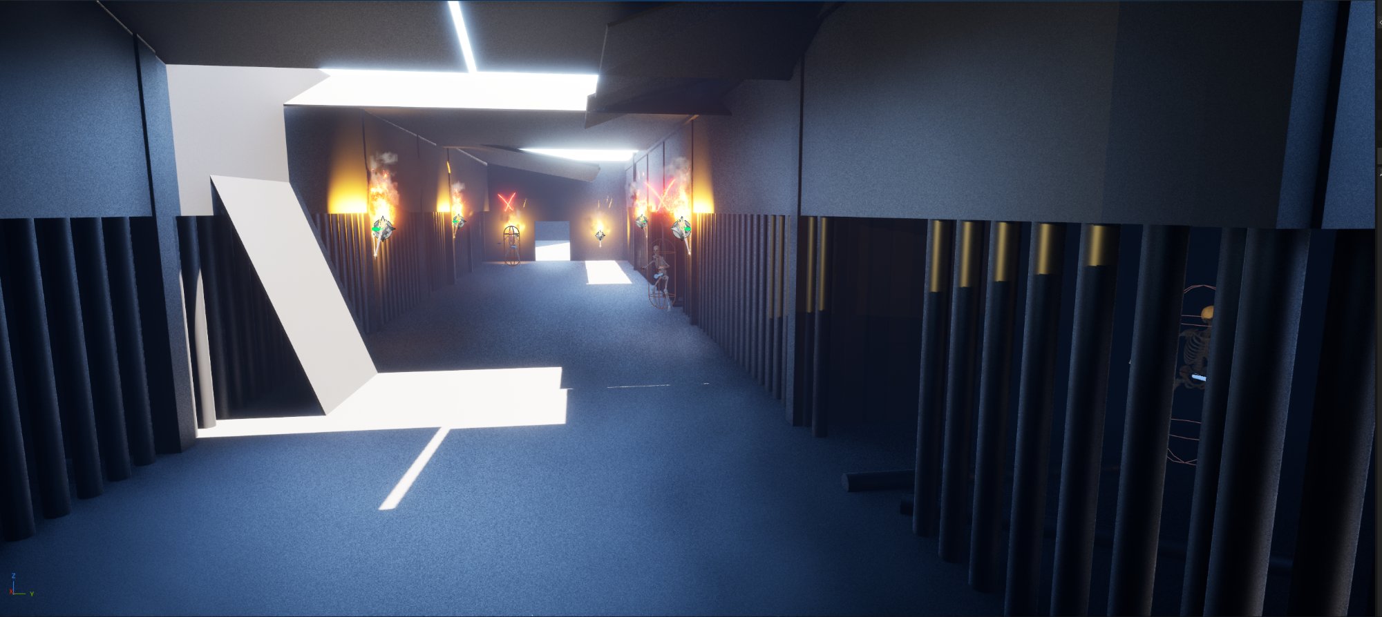 Dungeon environment blockout